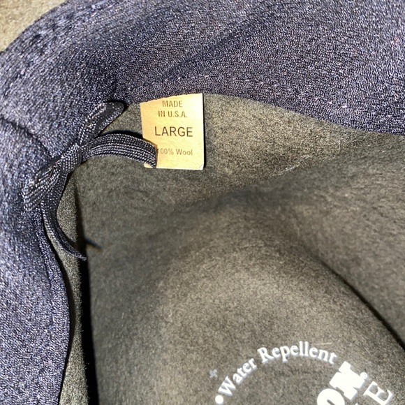 Stetson Gallatin 100% Wool Crushable Hat Size Large - Picture 8 of 9